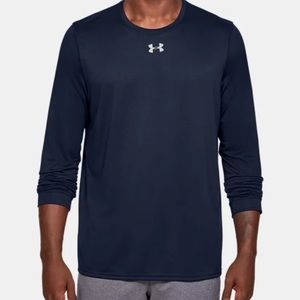 NEW Under Armour Men's Locker 2.0 Long Sleeve in Navy Size: Small